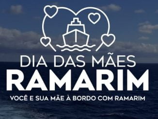 Banner com logotipo da Promoção Dia das Mães Ramarim Você à Bordo