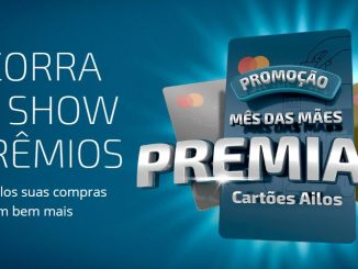 Banner com o logo e informações sobre a Promoção Dia das Mães Premiado Cartões Ailos Cooperativa