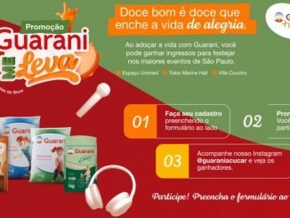 Banner com arte e informações sobre a Promoção Guarani Me Leva Especial Casas de Shows