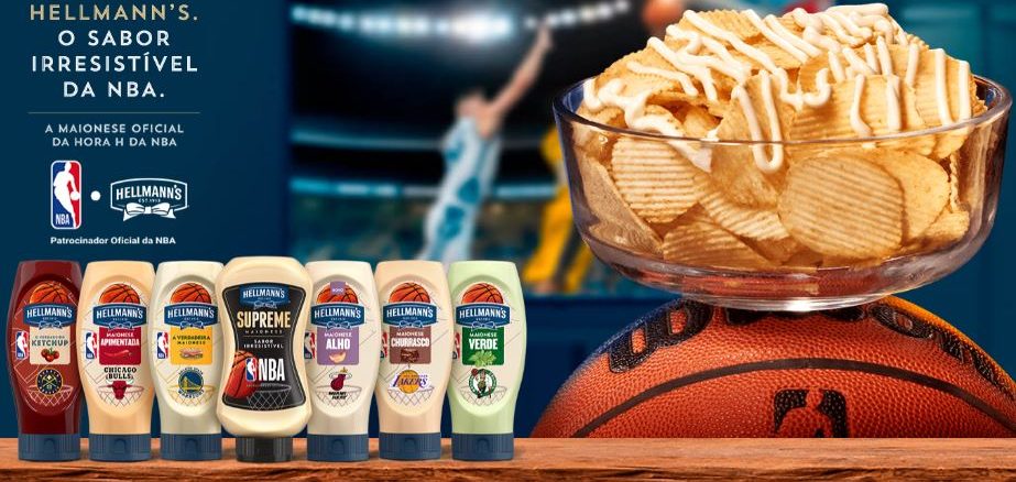 Promoção Hora H NBA Hellman's Banner da Promoção Hora H NBA Hellman's