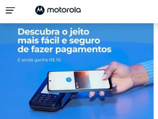 Banner do site da Promoção Motorola Usou Ganhou 15 reais com Carteira do Google