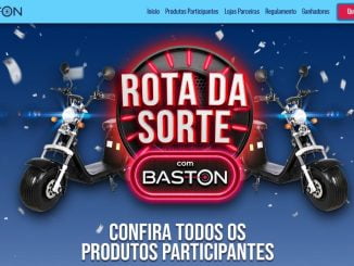 Página da Promoção Rota da Sorte Baston (Above, Puro Ar e ProInset) e Atacado São Roque na Bahia.