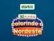 Banner da campanha Promoção Tintas Starlux 30 anos Colorindo o Nordeste, informações sobre a ação.