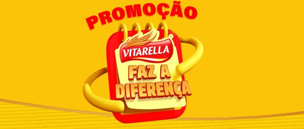 Banner com logo da Promoção Vitarella Faz a Diferença