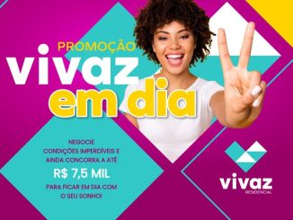 Site da Promoção Vivaz em Dia, informações sobre condições de negociação para participar da promoção.