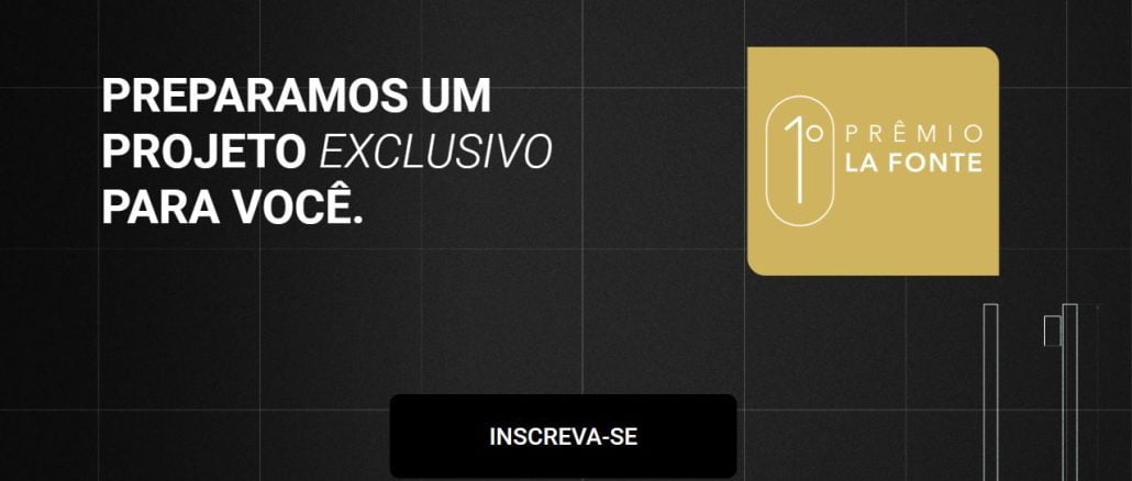 Primeiro Prêmio La Fonte Assa Abloy Tela do site do Primeiro Prêmio La Fonte Assa Abloy