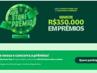 Tela do site da Promoção Giro Stone de Prêmios, com mecânica e premiação.
