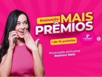Tela da Promoção Mais Prêmios Ramavi Cosméticos em seu perfil do Instagram, com regras sobre a promoção.