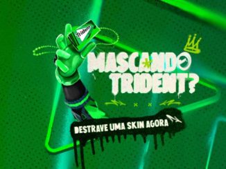 Banner promocional da Promoção Masca e Destrava Skin Trident