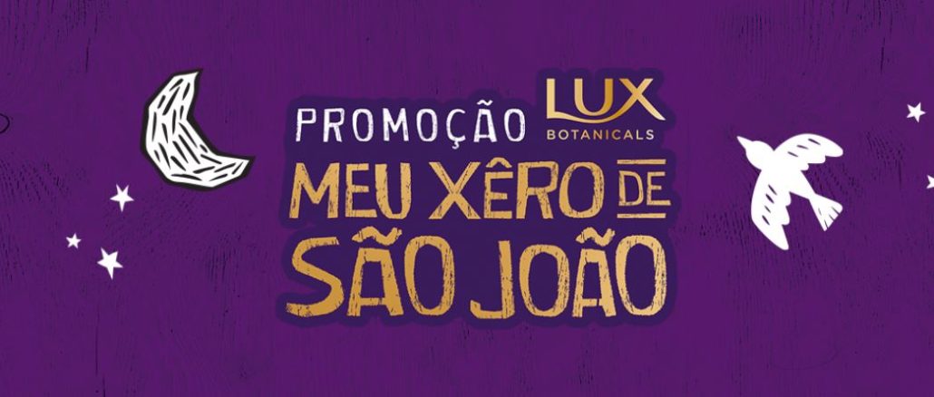 Promoção Meu Xêro de São João Lux Botanicals Tela do site da Promoção Meu Xêro de São João Lux Botanicals
