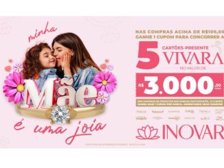 Tela do site da Promoção Minha Mãe é uma Joia Inovar Cosméticos, com mecânica e premiação.