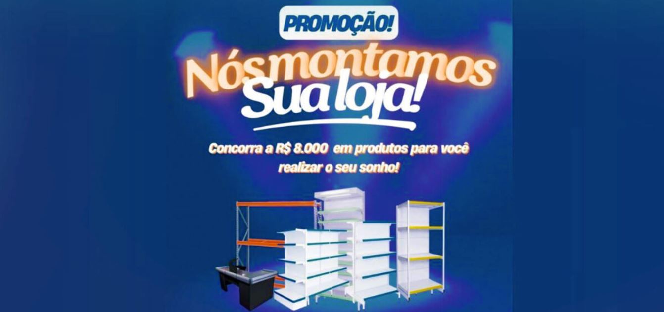 Promo Pallets Promoção Montamos Sua Loja - Soluções Porta Pallets
