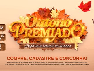 Tela do site da Promoção Outono Premiado Rede Drogaria Total Popular, mecânica e prêmios da ação.