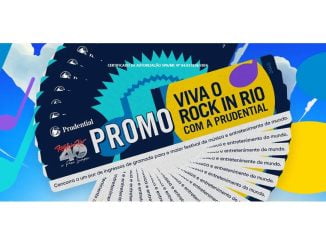 Tela do site da Promoção Prudential Seguros no Rock in Rio 2024, prêmios e regras da promo.