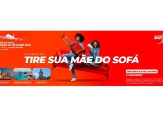 Tela do site da Promoção Selfit Academias Tire Sua Mãe do Sofá, com mecânica de como participar, e prêmios da promoção.