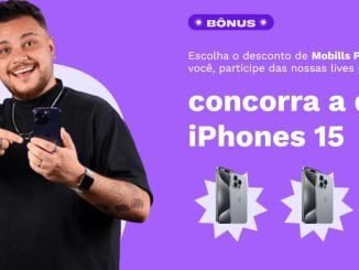 Tela da Promoção Sorteio de Aniversário Mobills 2024