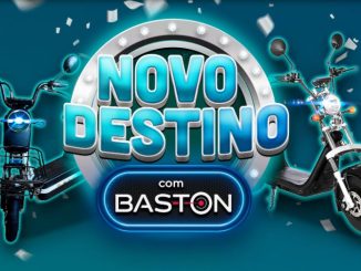 Cartaz da Promoção Novo Destino com Baston e Master Sonda Hipermercados