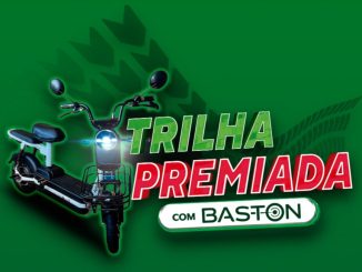 Cartaz da Promoção Trilha Premiada com Above Baston no Appeldorn Atacado de Ponta Grossa.