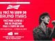 Imagem de uma promoção da Budweiser com fundo vermelho. À esquerda, o logotipo da Budweiser e o texto: "Promoção: & Você no Show do Bruno Mars". Abaixo, a frase: "Você pode ganhar 1 par de ingressos para a turnê do ano". Em letras menores: "1 Bud cadastrada = 1 número da sorte". Na parte inferior, há imagens de uma lata de Budweiser e uma caixa de som, com a mensagem: "E também concorra a caixinhas de som JBL personalizadas". À direita, uma foto em preto e branco de um cantor segurando um microfone.