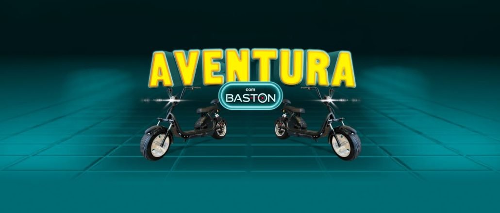 Promoção Aventura com Baston e Rede Sol em São Paulo: Compre produtos Baston, e concorra a scooter elétrica.