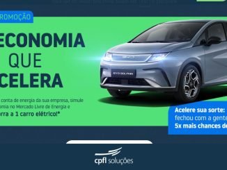 Promoção Economia que Acelera CPFL Soluções: Para PJ, participe do mercado livre de energia, e concorra a um carro 0km.