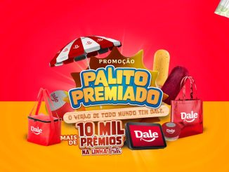 Promoção Palito Premiado Dale Sorvetes, concorra na hora a milhares de picolés.