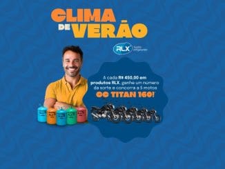 Promoção RLX Fluídos Refrigerantes Clima de Verão: Concorra a motos e dinheiro.