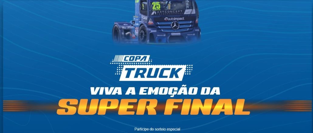 Promoção Viva a Emoção da Super Final da Copa Truck com Randon: Concorra a dois ingressos VIP.