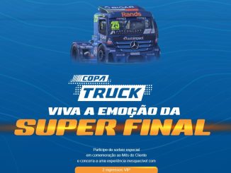 Promoção Viva a Emoção da Super Final da Copa Truck com Randon: Concorra a dois ingressos VIP.