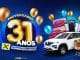 Aniversário X Supermercados 31 anos em São Paulo, Guarulhos e região: Concorra a vale-compras, eletrônicos e carro 0km.
