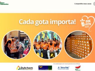Campanha Doe Leite Banco de Alimentos Dutcham, Swedcham Brasil e TetraPak, concorra a uma viagem pra Alemanha.