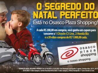 Natal Osasco Plaza Shopping 2024: Sorteio C3, Honda Biz e Vales de mil reais