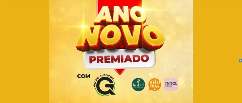 Promoção Ano Novo Premiado Grupo Queirozz: Concorra iPhone e TVs 43''.