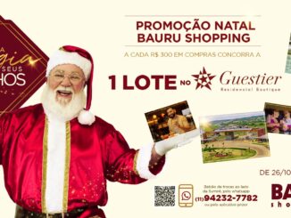 Promoção Natal Bauru Shopping: Concorra ao Sorteio de um Lote no Guestier Residencial Boutique