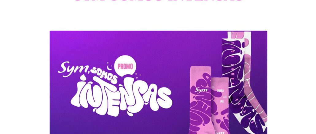 Promoção SYM Somos Intensas Promoção SYM Somos Intensas: Concorra grátis a pares de meia.