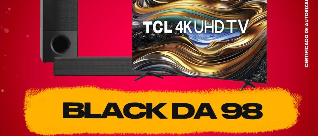 Black da 98FM Curitiba Black da 98FM Curitiba: Concorra TV 50'' e SoundBar LG