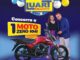 Mês de Aniversário Luart Calçados em Brasília e Goiás: Concorra a uma moto Shineray.