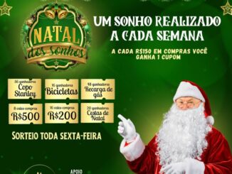 Natal dos Sonhos Consul Supermercados Ipatinga e região - MG: Concorra vales e copos Stanley