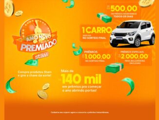 Promoção Ano Novo Premiado STAM: Concorra prêmios de 500, mil e 2 mil reais, e carro 0km