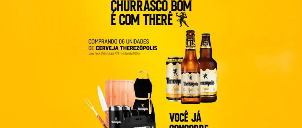 Promoção Churrasco Bom é com Therê: Ganhe kit churrasco completo da cerveja Therezópolis.