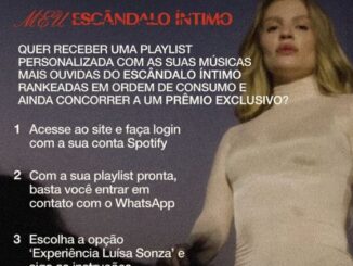 Promoção Meu Escândalo Íntimo Luísa Sonza: Concorra kit Luísa Sonza da marca Heart Merch, com camiseta, canga e cordão.