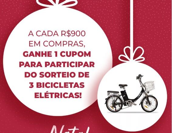 Promoção Natal Perfumado Worldfree Perfumes: Concorra 3 Bicicletas elétricas.