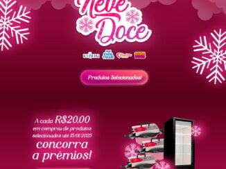 Promoção Neve Doce da Cantinho Doce: Concorra misturador e refrigerador para fazer seus doces.