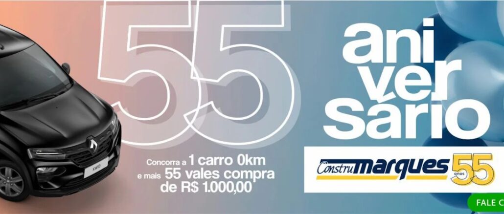 Aniversário Construmarques 55 anos