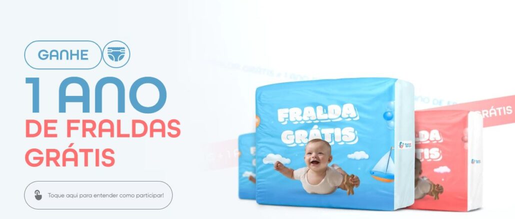 Promoção Papo de Berço - 1 ano de faldas grátis Promoção Papo de Berço: Cadastre-se gratuitamente, e concorra a 1 ano de faldas grátis