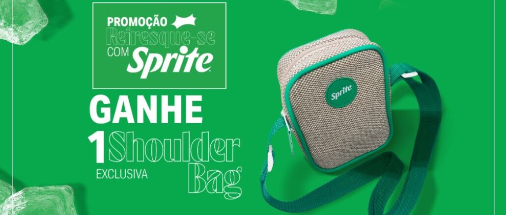 Promoção Refresque-se com Sprite Promoção Refresque-se com Sprite: Compre e ganhe Shoulder Bag exclusiva.
