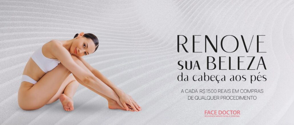 Promoção Renove sua Beleza com Face Doctor 2025 Promoção Renove sua Beleza com Face Doctor 2025: Concorra a procedimentos da Face Doctor.