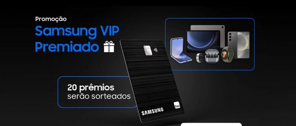 Promoção Samsung VIP Premiado Promoção Samsung VIP Premiado: Concorra a celulares da marca.