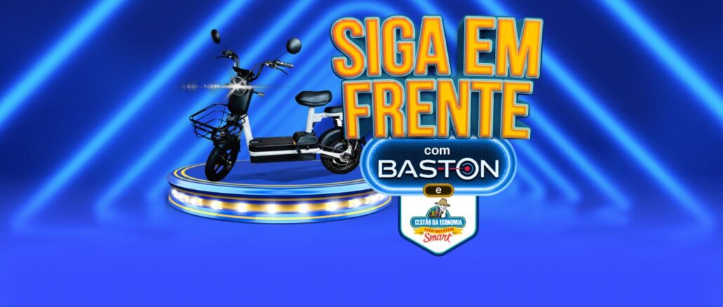 Promoção Siga em Frente com Baston, Jambo e Smart Supermercados Promoção Siga em Frente com Baston, Jambo e Smart Supermercados: Concorra scooter elétrica na Bahia.
