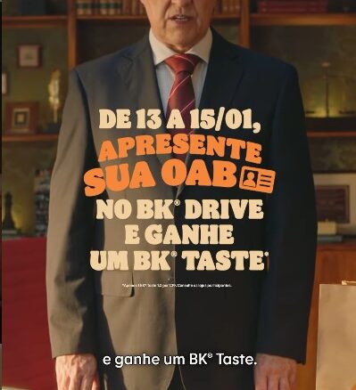 BK Taste Grátis para Advogados OAB
